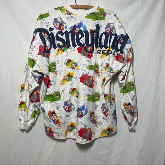 Vintage DisneyLand Resort Spirit Jersey Sweatshirt Small Oversized Unisex - Picture 3 of 5